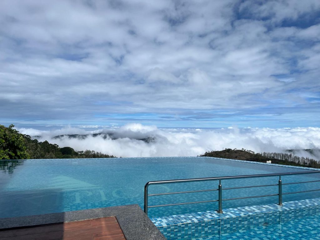 Infinity Pool Bliss: Dive into serenity while enjoying panoramic views above the clouds.
