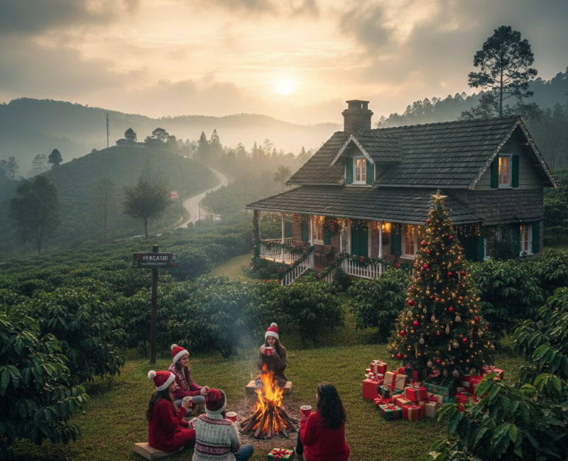 Enjoy Christmas and Weekend Vacations at Yercaud