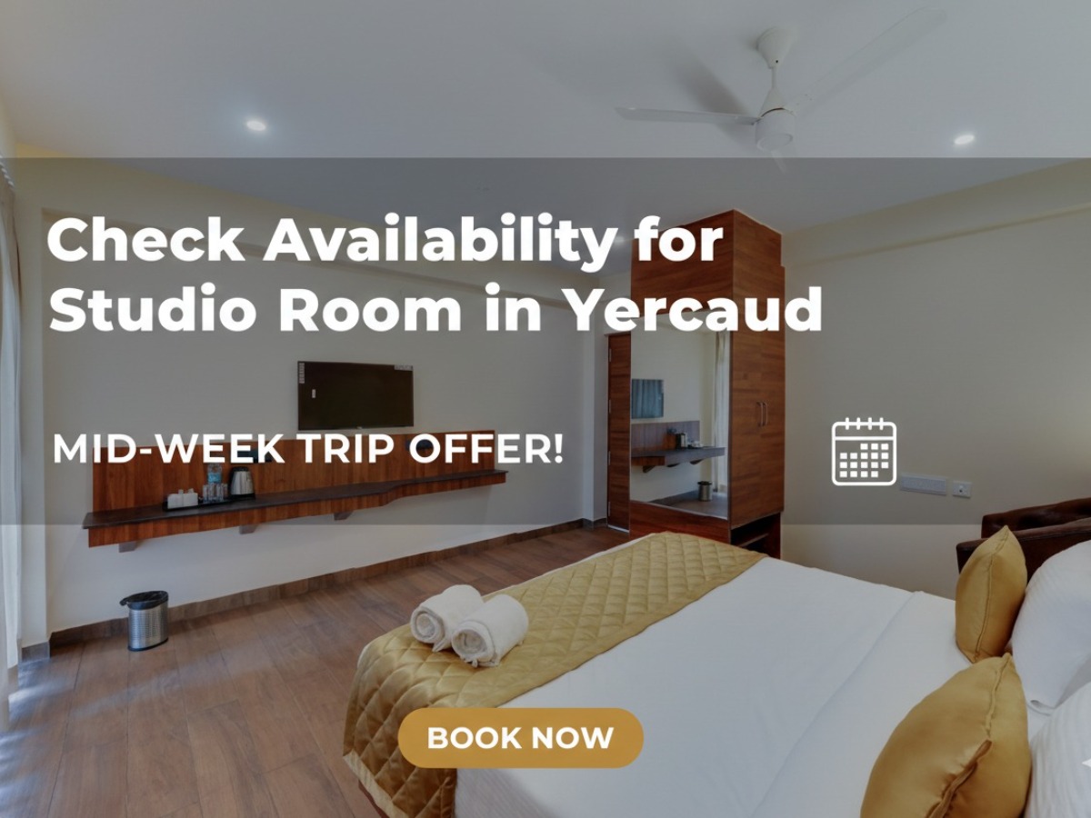 Check Availability for Studio Room in Yercaud for a Mid-Week Trip