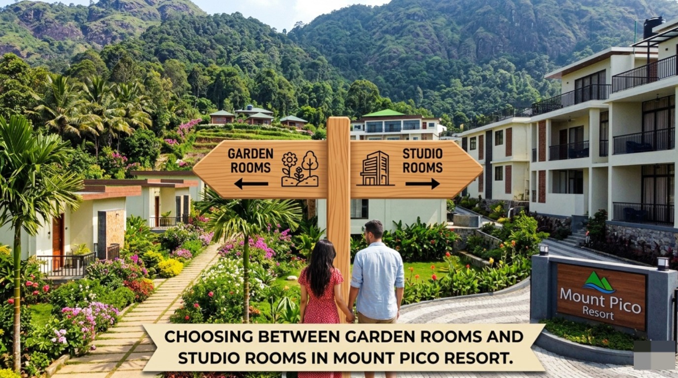 Choosing Between Garden Rooms and Studio Rooms in Mount Pico Resort