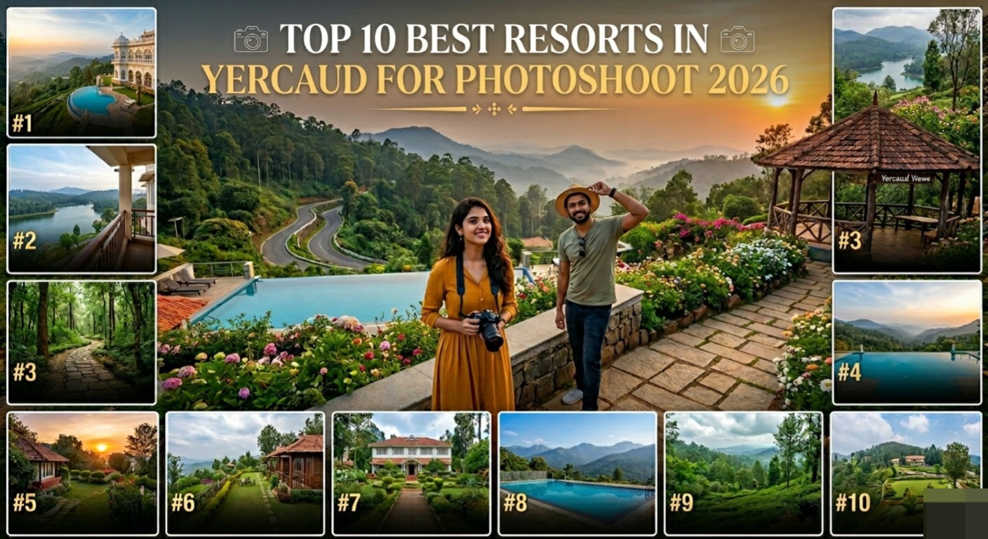 Top 10 Best Resorts in Yercaud for Photoshoot 2026